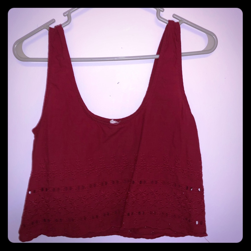 Pacsun red tank top